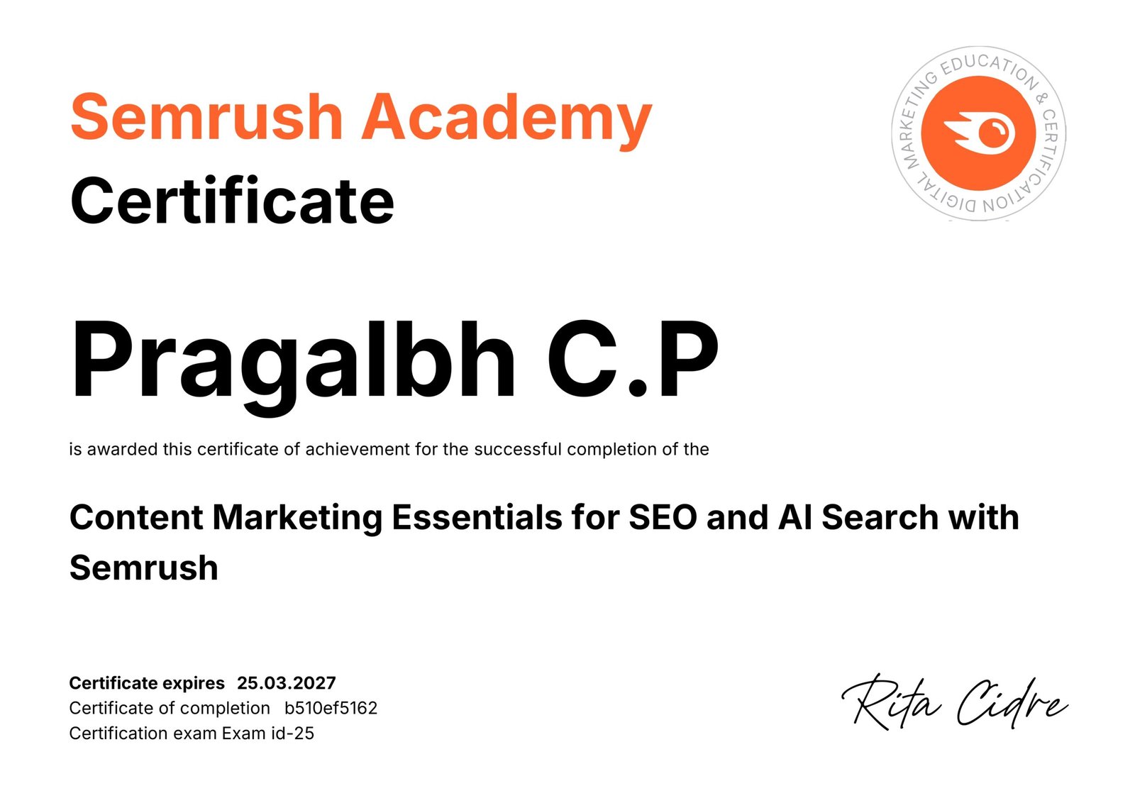 Image gallery marquee